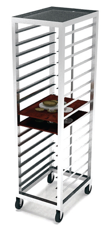 Tepsi Taşıma Arabası 37x53 15 Tepsilik